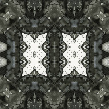 Kusursuz kare soyut desen. Sanat dokusu. Sanat mandala. Simetrik desen