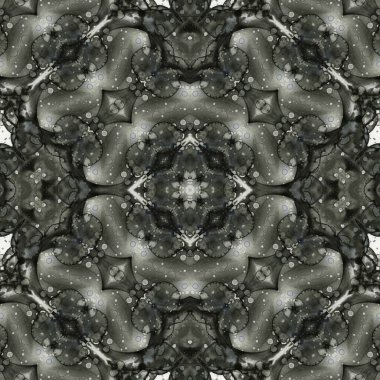 Kusursuz kare soyut desen. Sanat dokusu. Sanat mandala. Simetrik desen