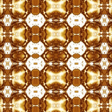 Kusursuz kare soyut desen. Sanat dokusu. Sanat mandala. Simetrik desen