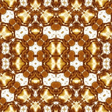 Kusursuz kare soyut desen. Sanat dokusu. Sanat mandala. Simetrik desen