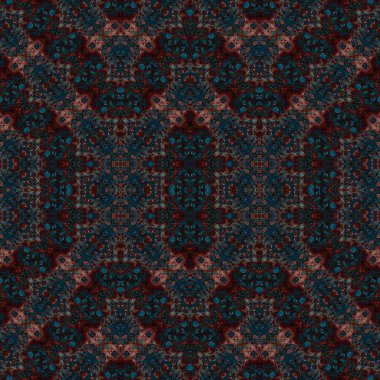 Kusursuz soyut desen. Sanat yaratıcılığı geçmişi. Örgü dokusu