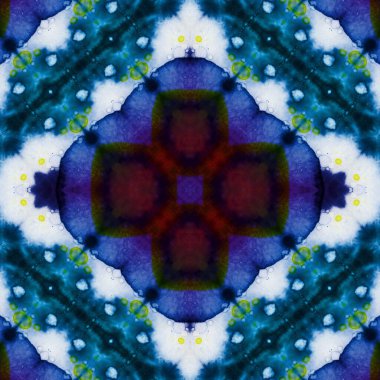 Kusursuz kare soyut desen. Sanat dokusu. Sanat mandala. Simetrik desen