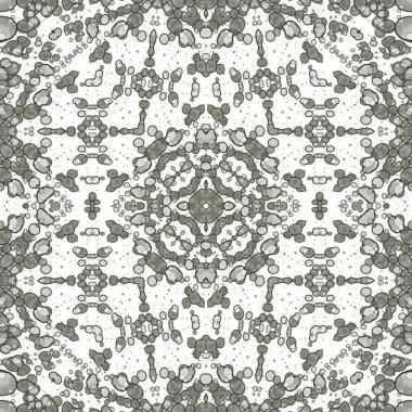 Kusursuz kare soyut desen. Sanat dokusu. Sanat mandala. Simetrik desen