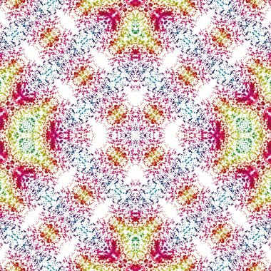 Kusursuz kare soyut desen. Sanat dokusu. Sanat mandala. Simetrik desen