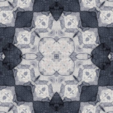 Kusursuz kare soyut desen. Sanat dokusu. Sanat mandala. Simetrik desen