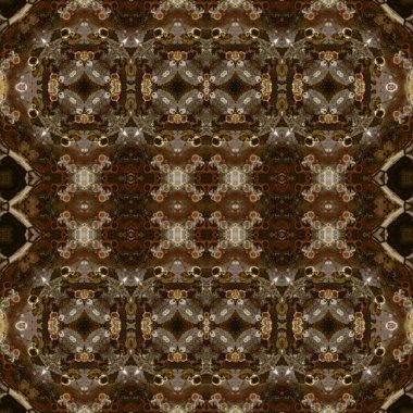 Kusursuz kare soyut desen. Sanat dokusu. Sanat mandala. Simetrik desen