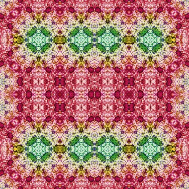 Kusursuz soyut desen. Sanat yaratıcılığı geçmişi. Örgü dokusu