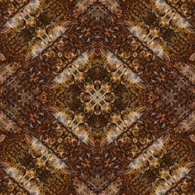 Kusursuz kare soyut desen. Sanat dokusu. Sanat mandala. Simetrik desen