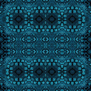 Kusursuz kare soyut desen. Sanat dokusu. Sanat mandala. Simetrik desen