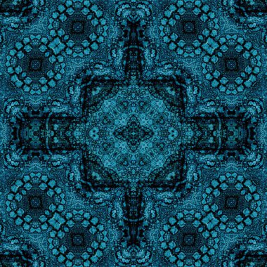 Kusursuz kare soyut desen. Sanat dokusu. Sanat mandala. Simetrik desen