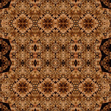 Kusursuz kare soyut desen. Sanat dokusu. Sanat mandala. Simetrik desen