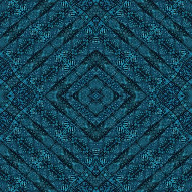 Kusursuz kare soyut desen. Sanat dokusu. Sanat mandala. Simetrik desen