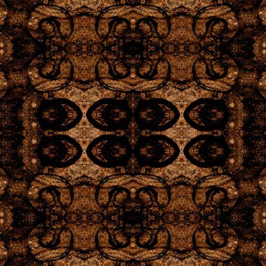 Kusursuz kare soyut desen. Sanat dokusu. Sanat mandala. Simetrik desen