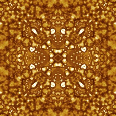 Kusursuz kare soyut desen. Sanat dokusu. Sanat mandala. Simetrik desen