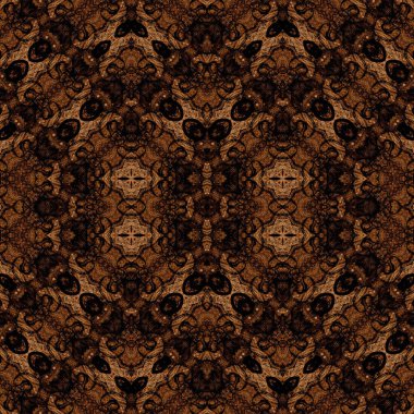 Kusursuz kare soyut desen. Sanat dokusu. Sanat mandala. Simetrik desen