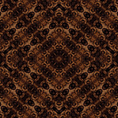 Kusursuz kare soyut desen. Sanat dokusu. Sanat mandala. Simetrik desen