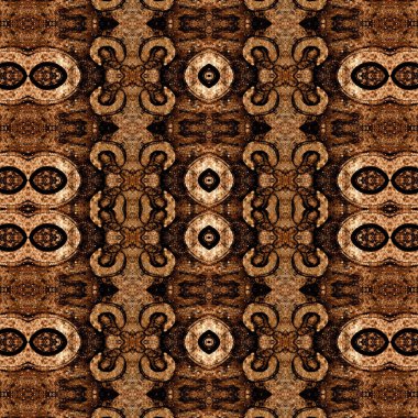 Kusursuz kare soyut desen. Sanat dokusu. Sanat mandala. Simetrik desen