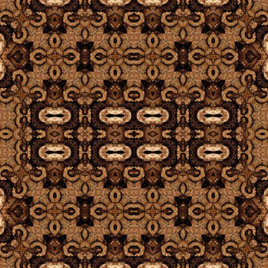 Kusursuz kare soyut desen. Sanat dokusu. Sanat mandala. Simetrik desen