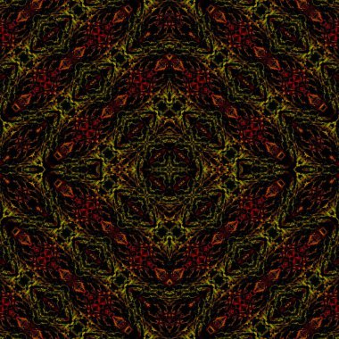 Kusursuz kare soyut desen. Sanat dokusu. Sanat mandala. Simetrik desen