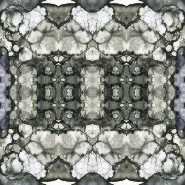 Kusursuz kare soyut desen. Sanat dokusu. Sanat mandala. Simetrik desen