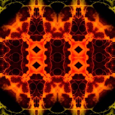 Kusursuz kare soyut desen. Sanat dokusu. Sanat mandala. Simetrik desen