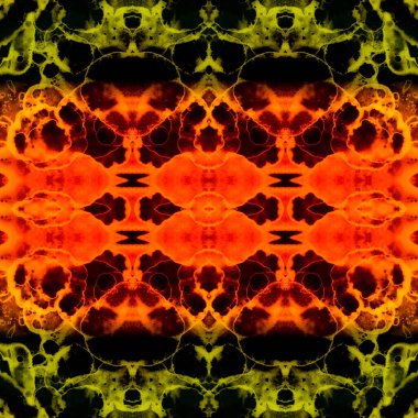 Kusursuz kare soyut desen. Sanat dokusu. Sanat mandala. Simetrik desen