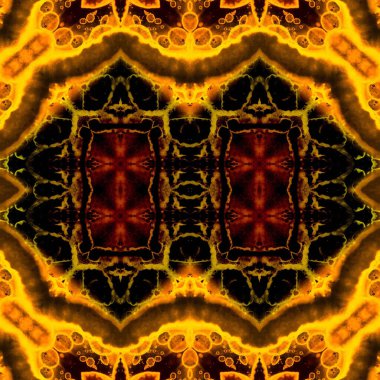 Kusursuz kare soyut desen. Sanat dokusu. Sanat mandala. Simetrik desen