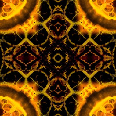 Kusursuz kare soyut desen. Sanat dokusu. Sanat mandala. Simetrik desen