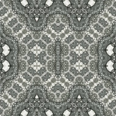 Kusursuz kare soyut desen. Sanat dokusu. Sanat mandala. Simetrik desen