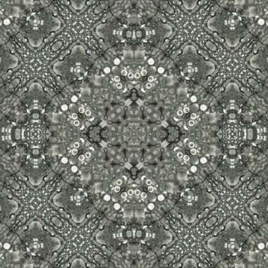 Kusursuz kare soyut desen. Sanat dokusu. Sanat mandala. Simetrik desen