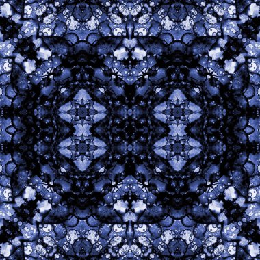 Kusursuz kare soyut desen. Sanat dokusu. Sanat mandala. Simetrik desen