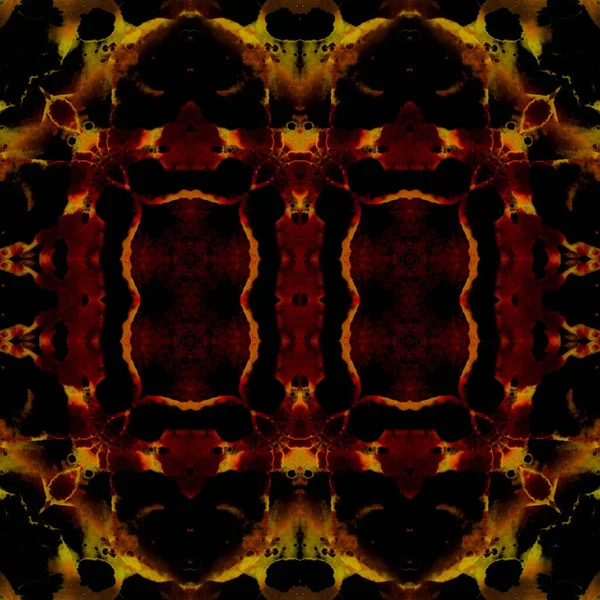 Kusursuz kare soyut desen. Sanat dokusu. Sanat mandala. Simetrik desen