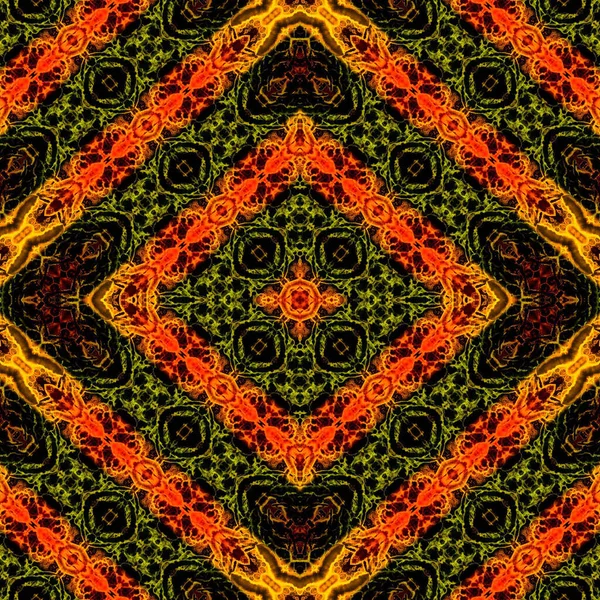 Kusursuz kare soyut desen. Sanat dokusu. Sanat mandala. Simetrik desen