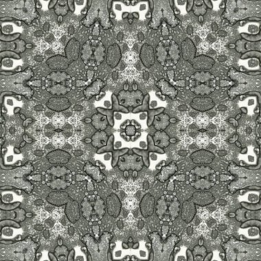 Kusursuz kare soyut desen. Sanat dokusu. Sanat mandala. Simetrik desen