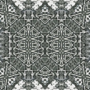 Kusursuz kare soyut desen. Sanat dokusu. Sanat mandala. Simetrik desen