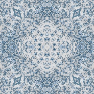 Kusursuz kare soyut desen. Sanat dokusu. Sanat mandala. Simetrik desen