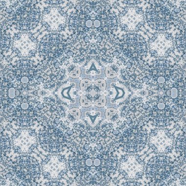 Kusursuz kare soyut desen. Sanat dokusu. Sanat mandala. Simetrik desen