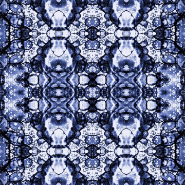 Kusursuz kare soyut desen. Sanat dokusu. Sanat mandala. Simetrik desen