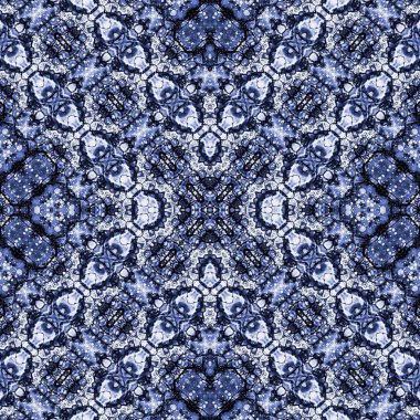 Kusursuz kare soyut desen. Sanat dokusu. Sanat mandala. Simetrik desen