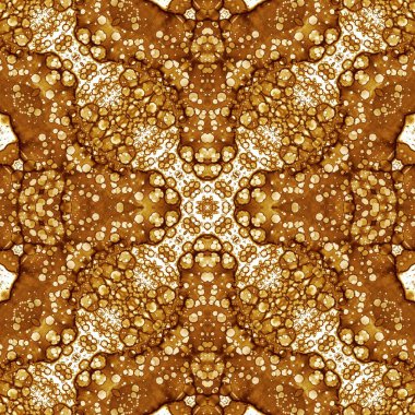 Kusursuz kare soyut desen. Sanat dokusu. Sanat mandala. Simetrik desen