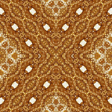 Kusursuz kare soyut desen. Sanat dokusu. Sanat mandala. Simetrik desen