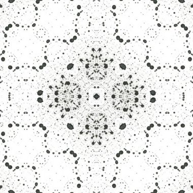 Kusursuz kare soyut desen. Sanat dokusu. Sanat mandala. Simetrik desen