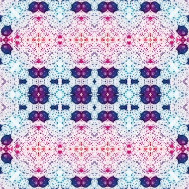 Kusursuz kare soyut desen. Sanat dokusu. Sanat mandala. Simetrik desen