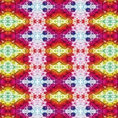 Kusursuz kare soyut desen. Sanat dokusu. Sanat mandala. Simetrik desen