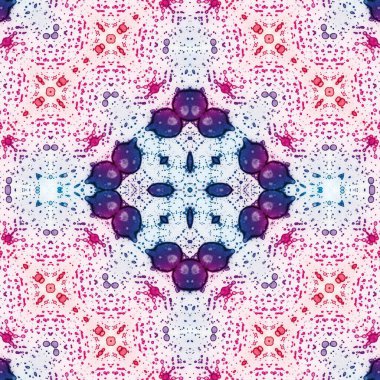 Kusursuz kare soyut desen. Sanat dokusu. Sanat mandala. Simetrik desen