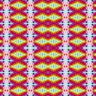 Kusursuz kare soyut desen. Sanat dokusu. Sanat mandala. Simetrik desen