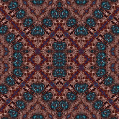 Kusursuz soyut desen. Sanat yaratıcılığı geçmişi. Örgü dokusu