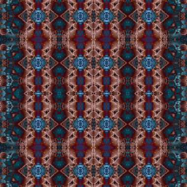 Kusursuz kare soyut desen. Sanat dokusu. Sanat mandala. Simetrik desen