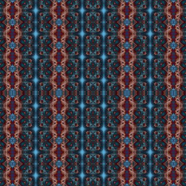 Kusursuz kare soyut desen. Sanat dokusu. Sanat mandala. Simetrik desen