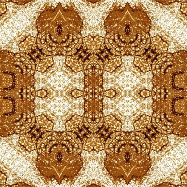 Kusursuz kare soyut desen. Sanat dokusu. Sanat mandala. Simetrik desen